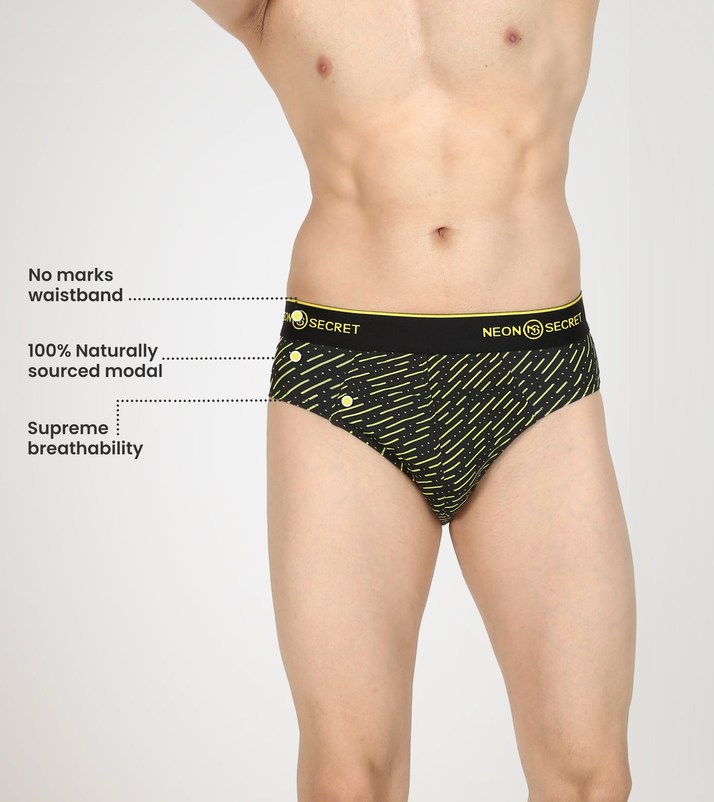 Raining Star Micro Modal Men's Brief Underwear