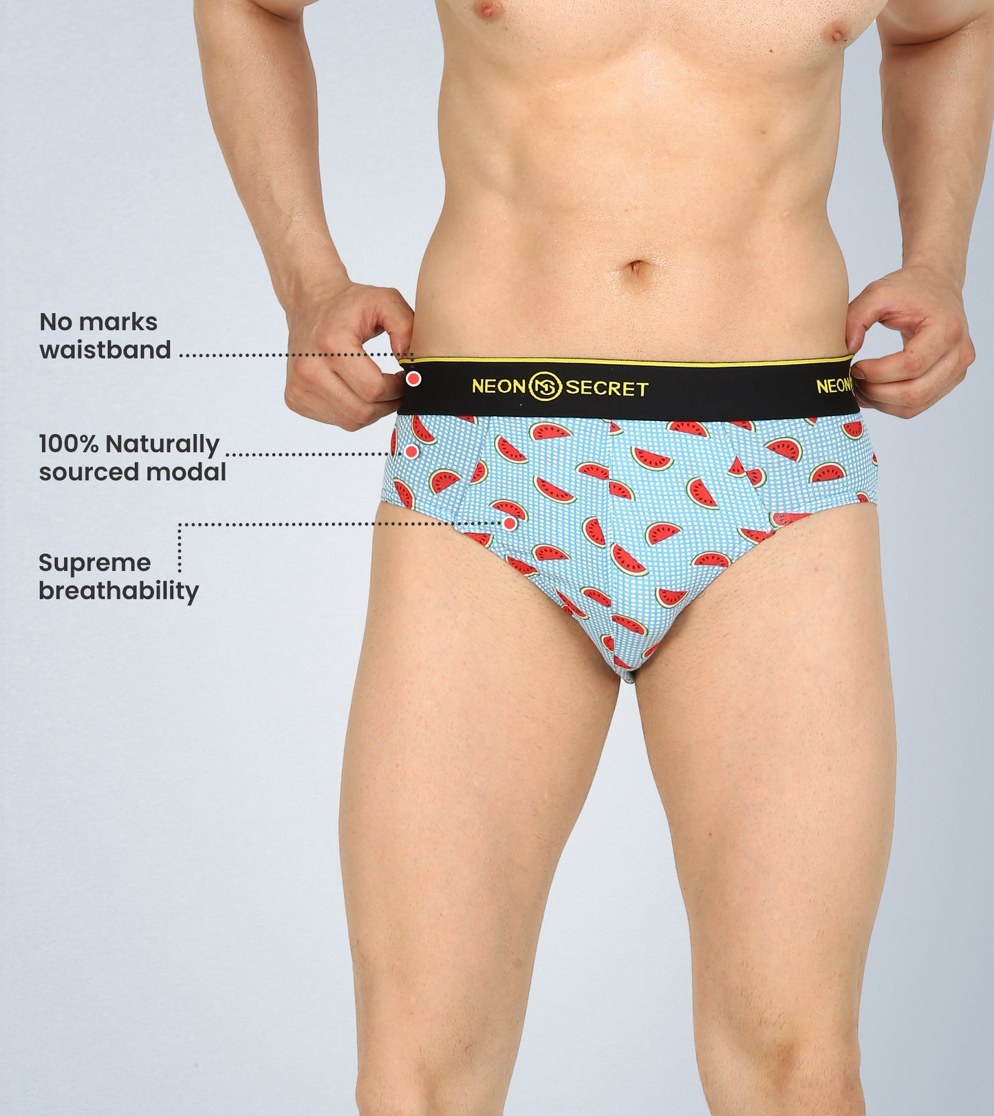 Melon Bom Micro Modal Men's Brief Underwear