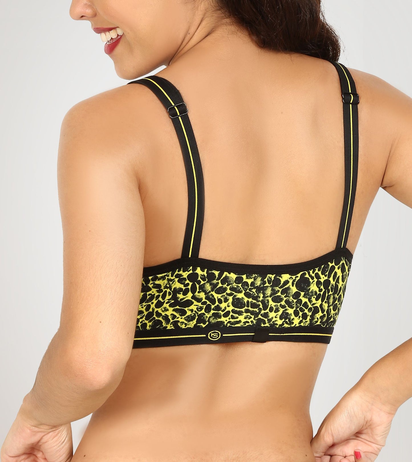 Lime Leopard Micro Modal Bralette