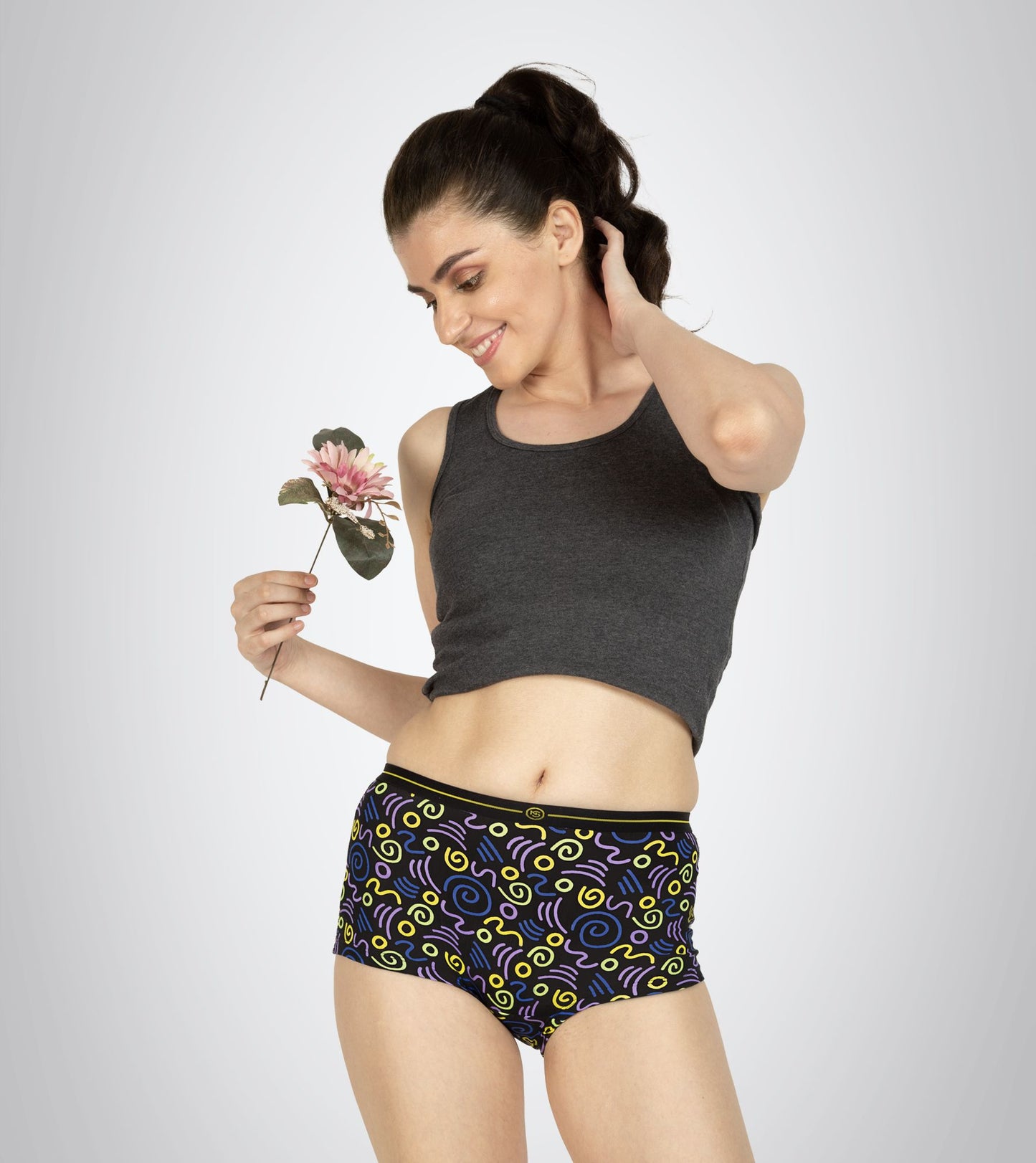 String Micro Modal Boyshorts Women Underwear