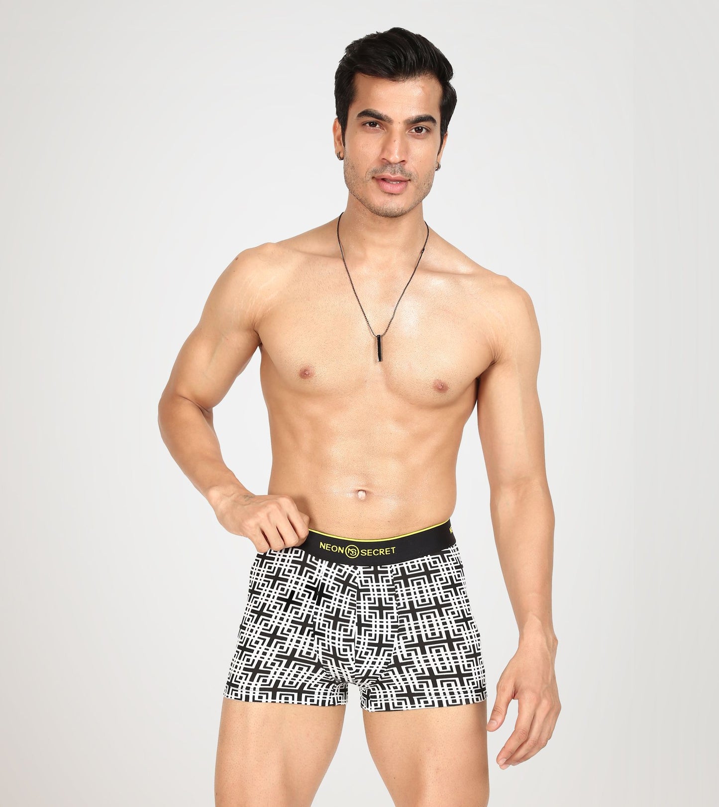 Maze Micro Modal Men's Trunk Underwear