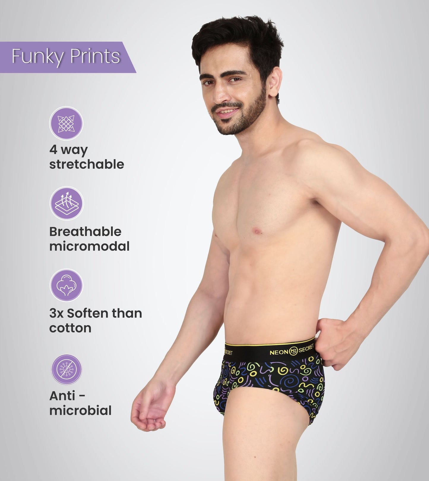 String Micro Modal Men's Brief Underwear