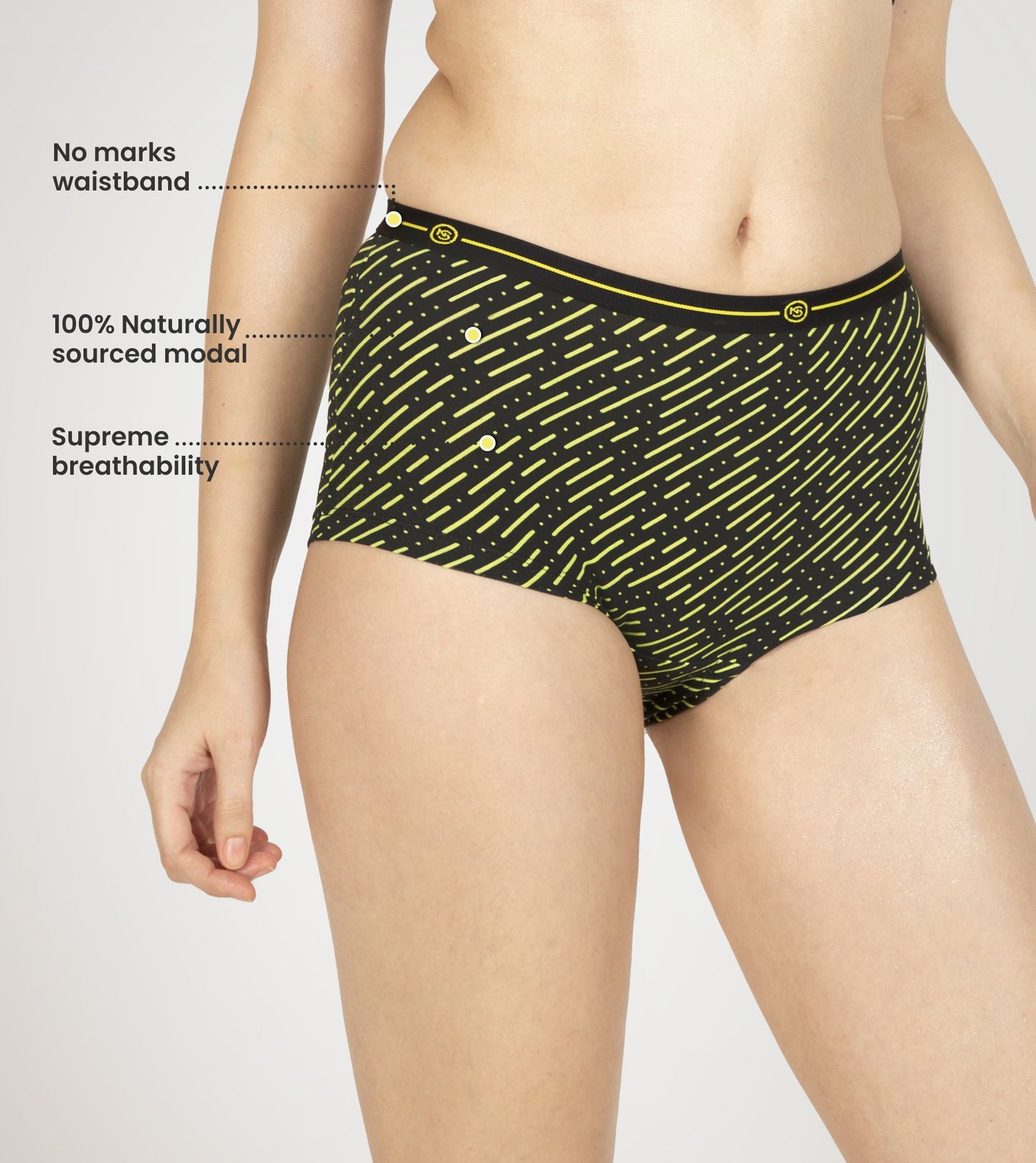 Raining Star Micro Modal Boyshorts Women Underwear