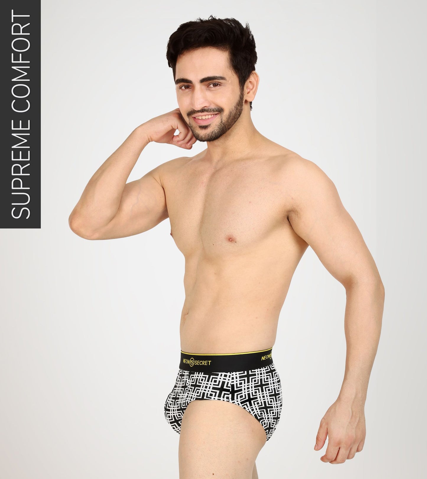 Maze Micro Modal Men's Brief Underwear