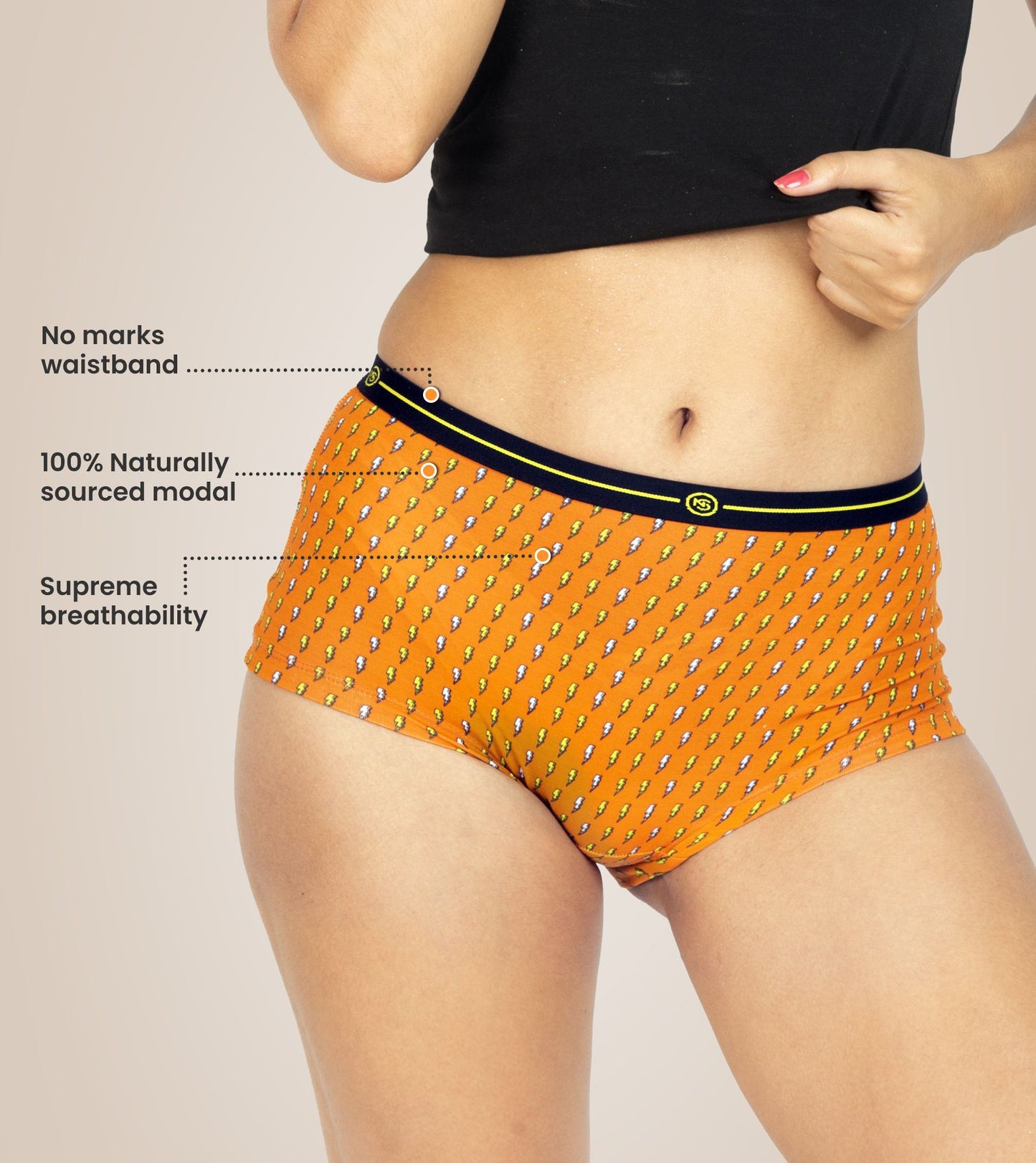 Thunder Love Micro Modal Boyshorts Women Underwear