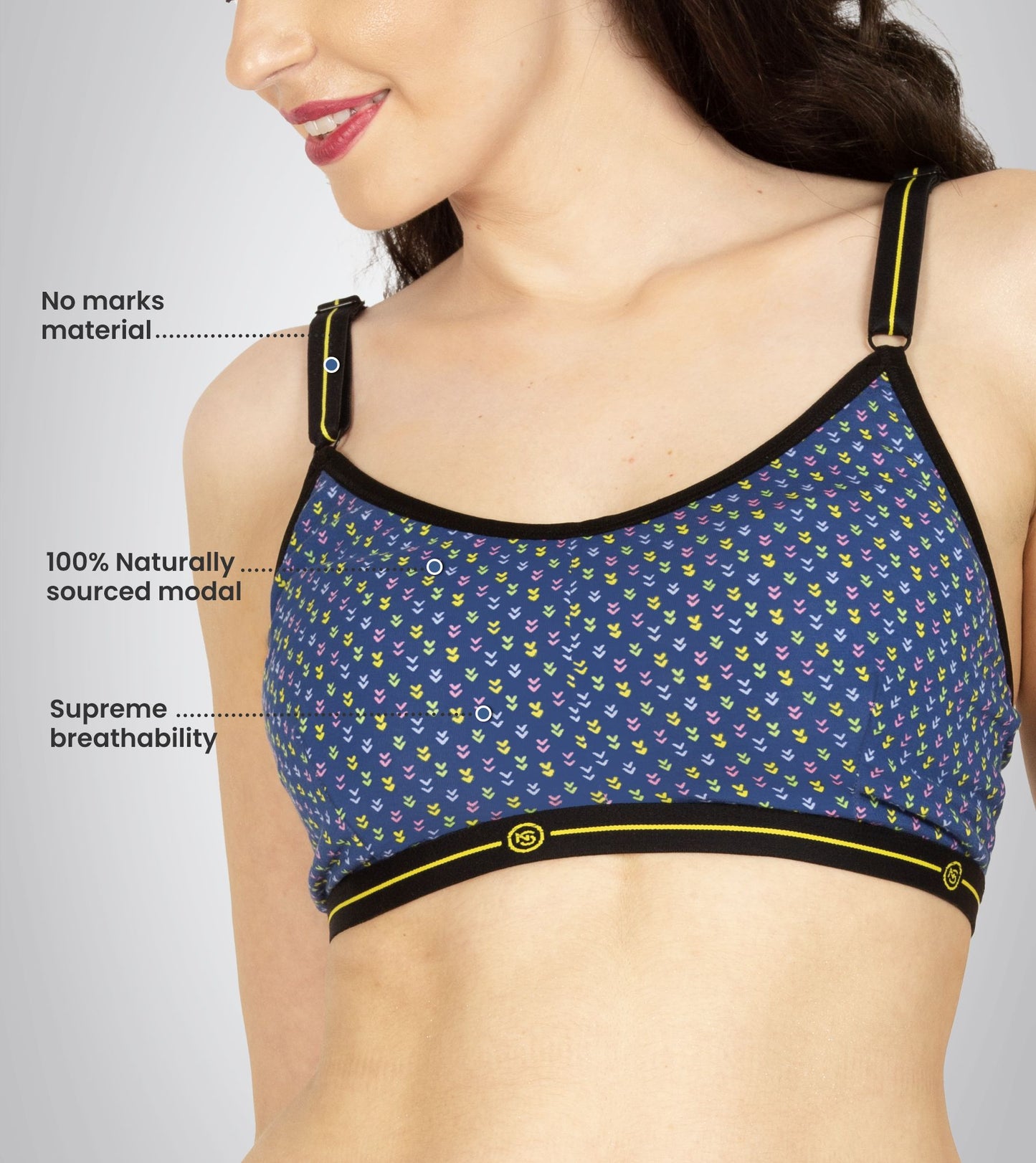 Ocean Arrow Micro Modal Bralette