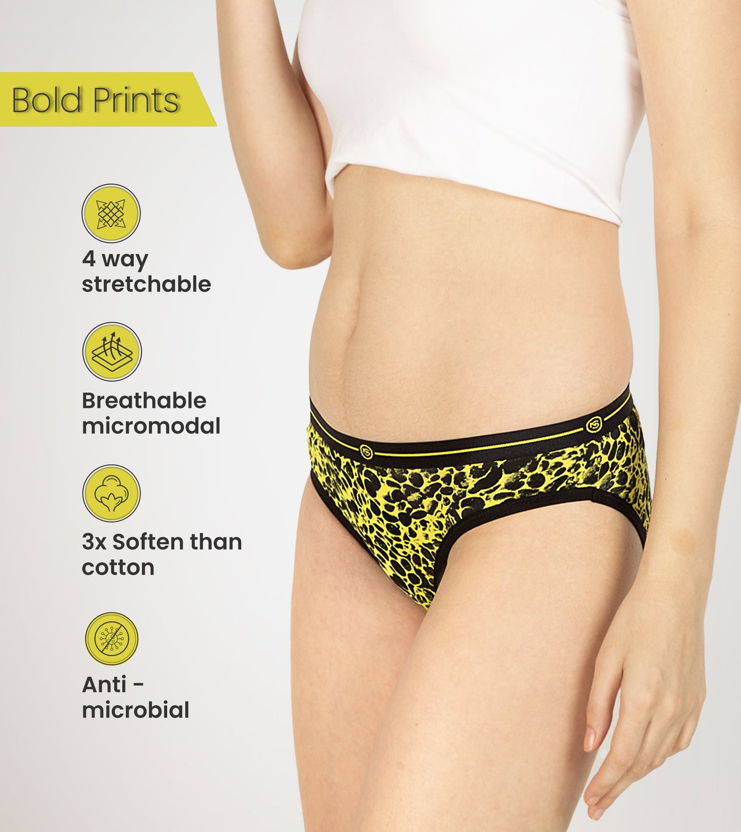 Lime Leopard Micro Modal Bikini