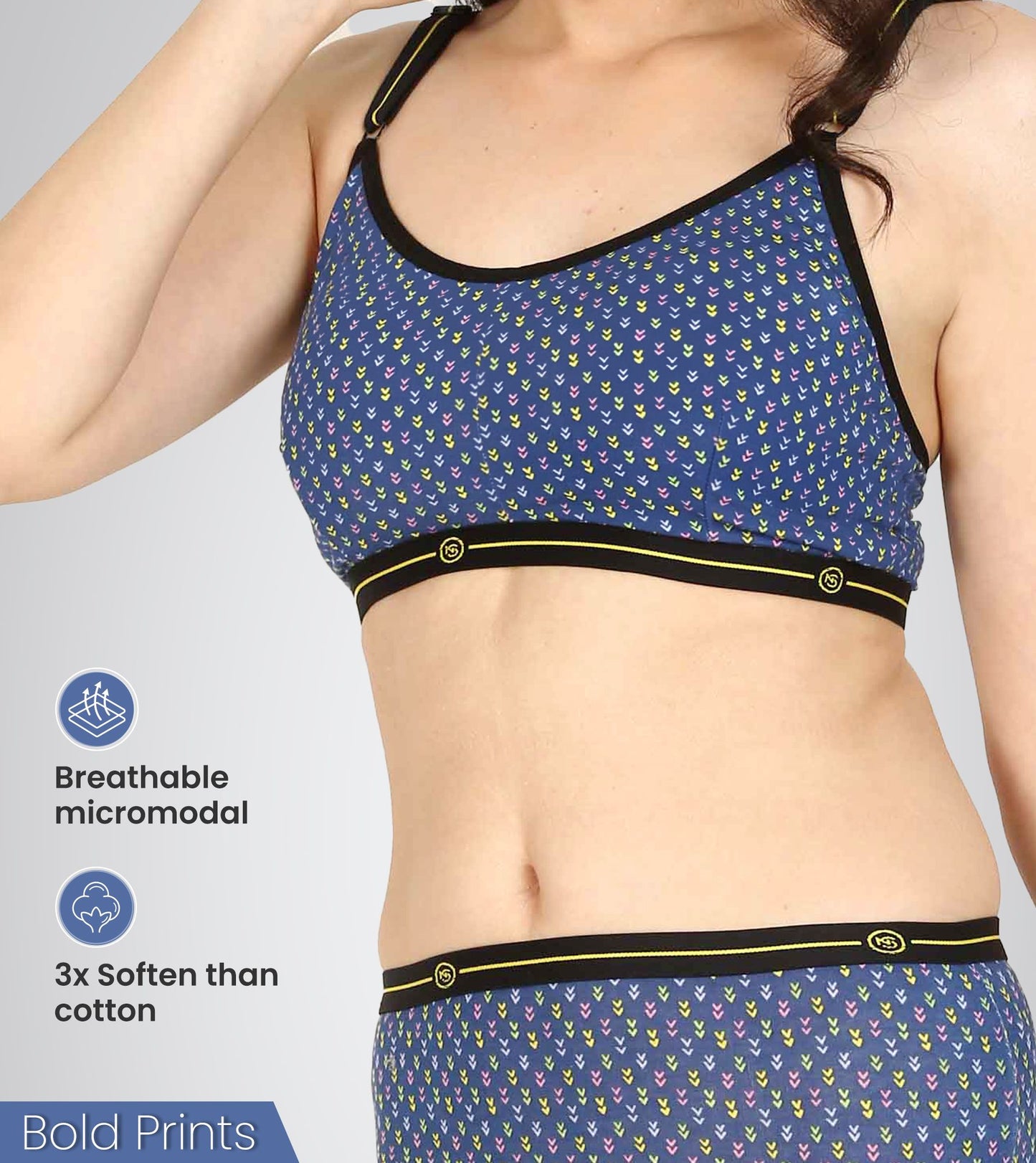 Ocean Arrow Micro Modal Bralette