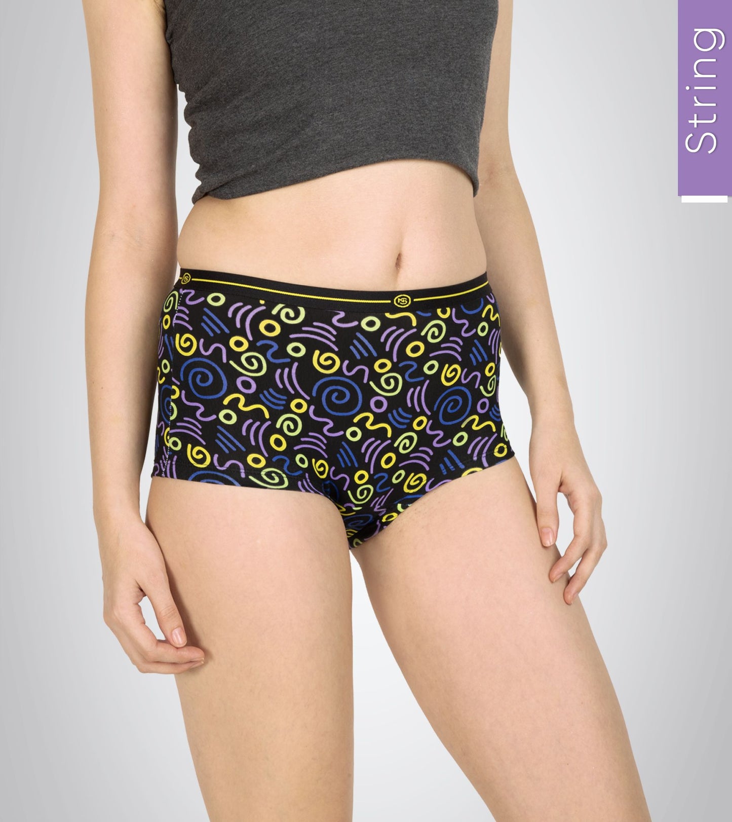 String Micro Modal Boyshorts Women Underwear