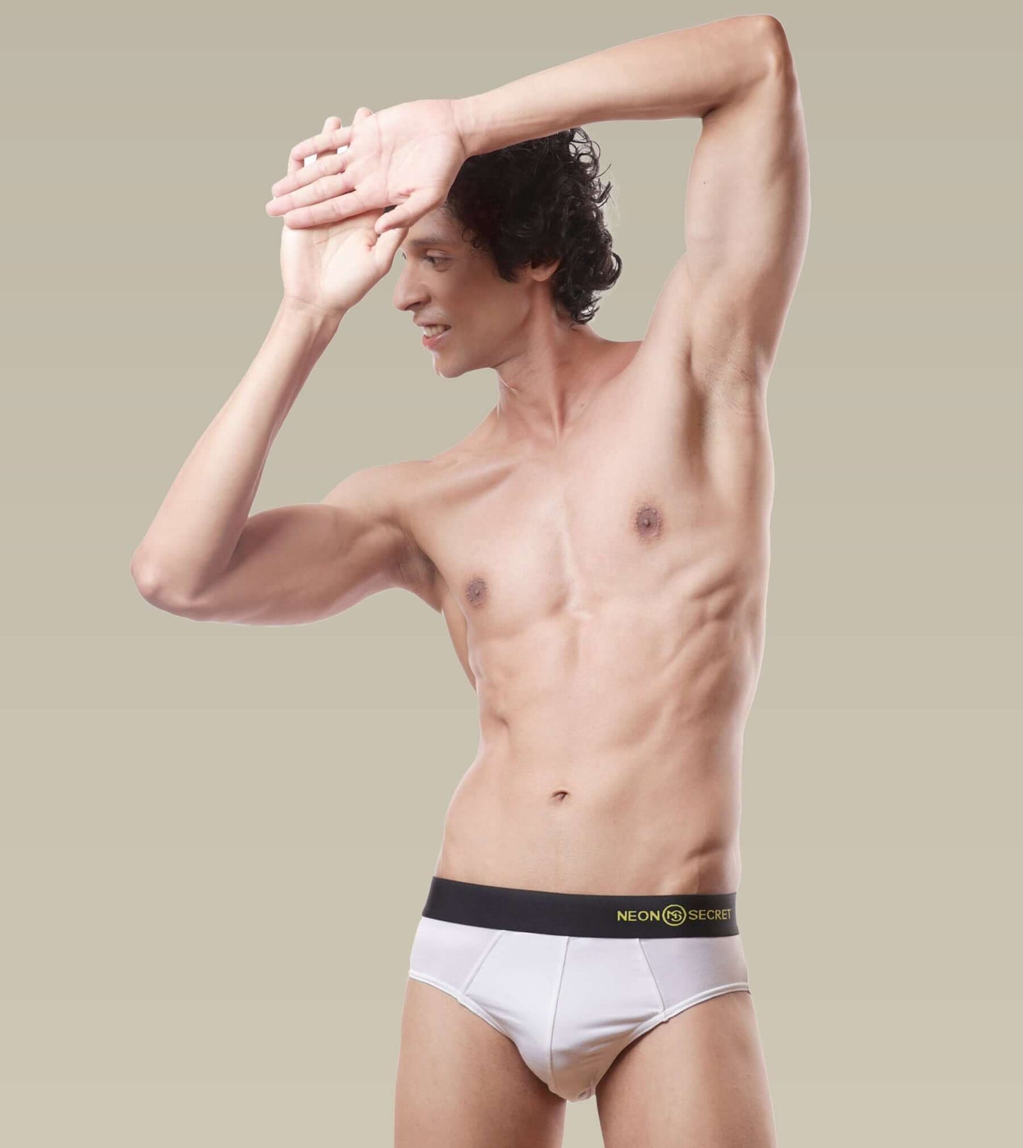 Micro Modal Anti-odor Briefs- Pack of 2(Milky white and Claret)
