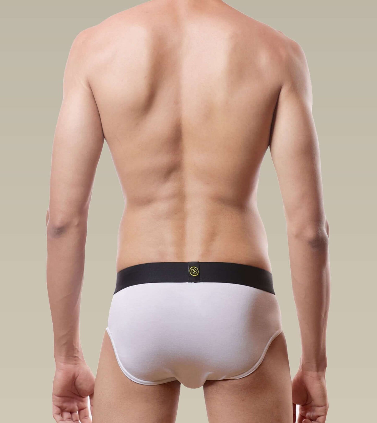 Micro Modal Anti-odor Briefs- Pack of 2(Milky white and Claret)