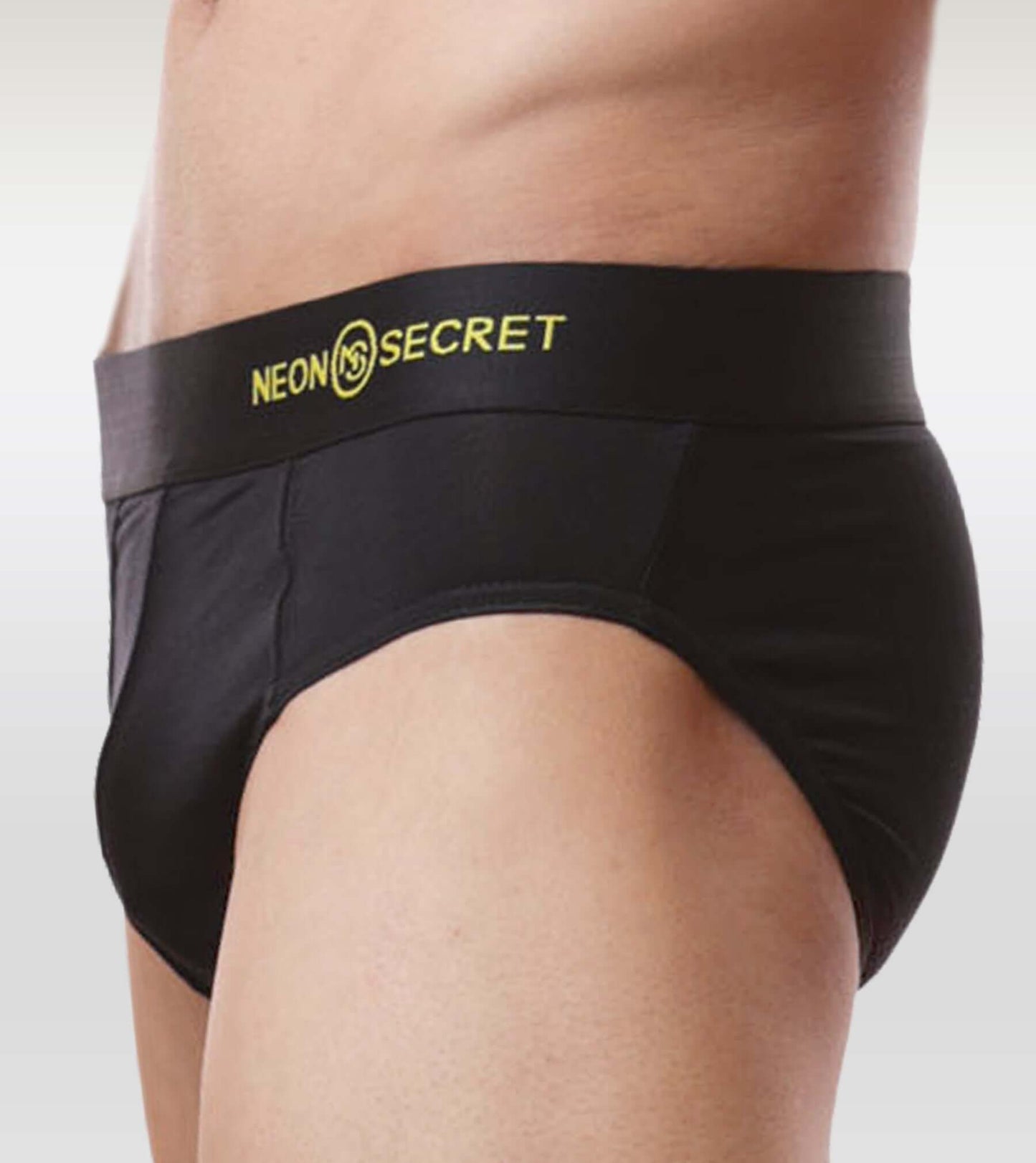 Micro Modal Anti-odor Briefs- Pack of 2( Midnight Black and Steel Grey)
