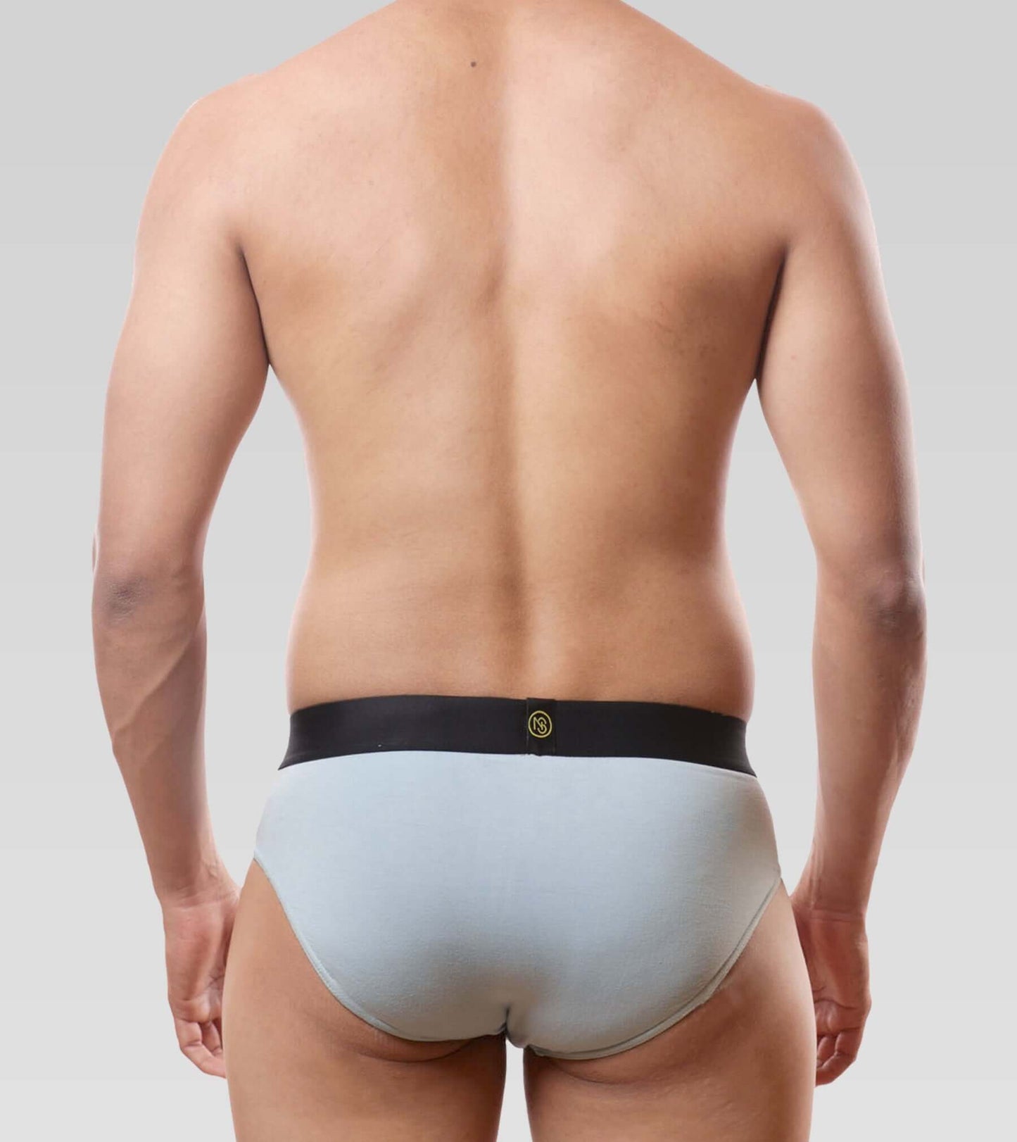 Micro Modal Anti-odor Briefs- Pack of 2( Midnight Black and Martini Blue)