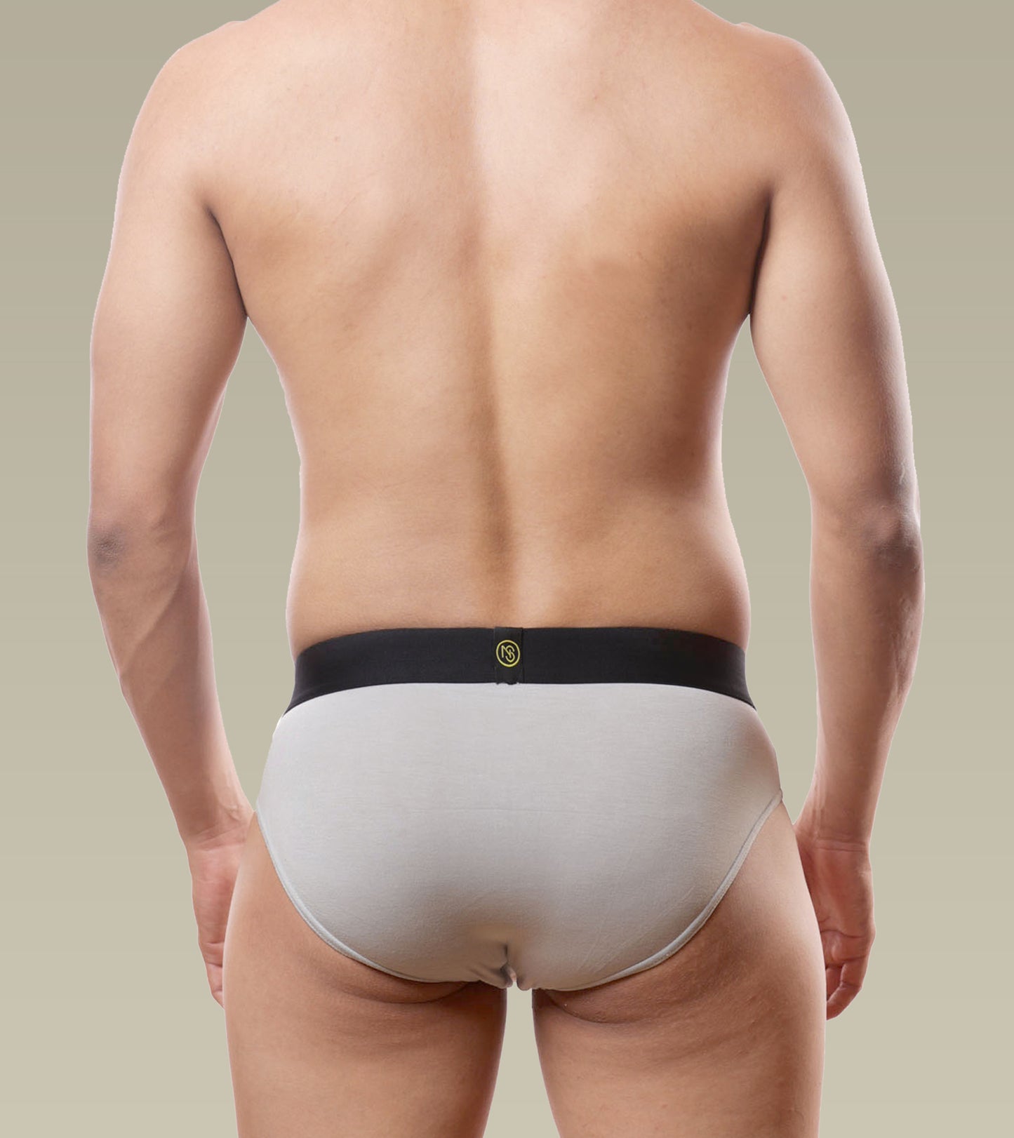 Micro Modal Men's Steel Grey Brief