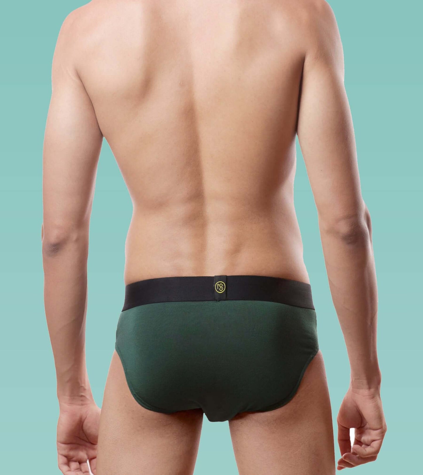 Micro Modal Anti-odor Briefs- Pack of 2( Sapphire Blue and Pine Green)