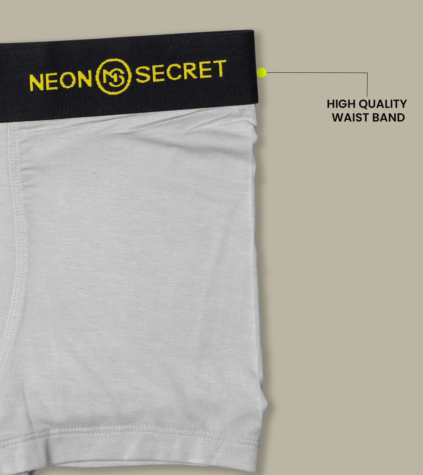 Micro Modal Men's Steel Grey Trunk