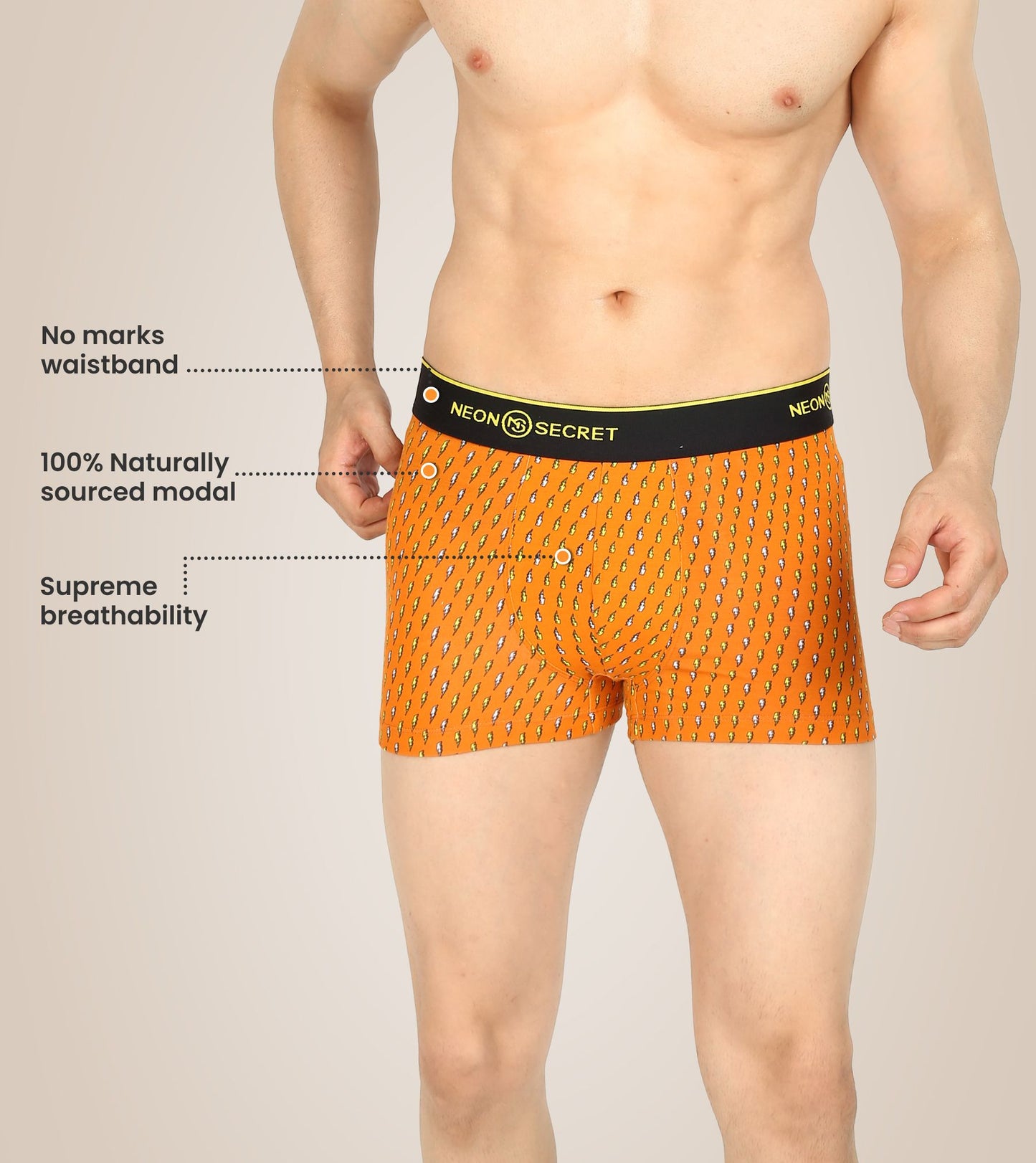 Thunder Love Micro Modal Men's Trunk Underwear