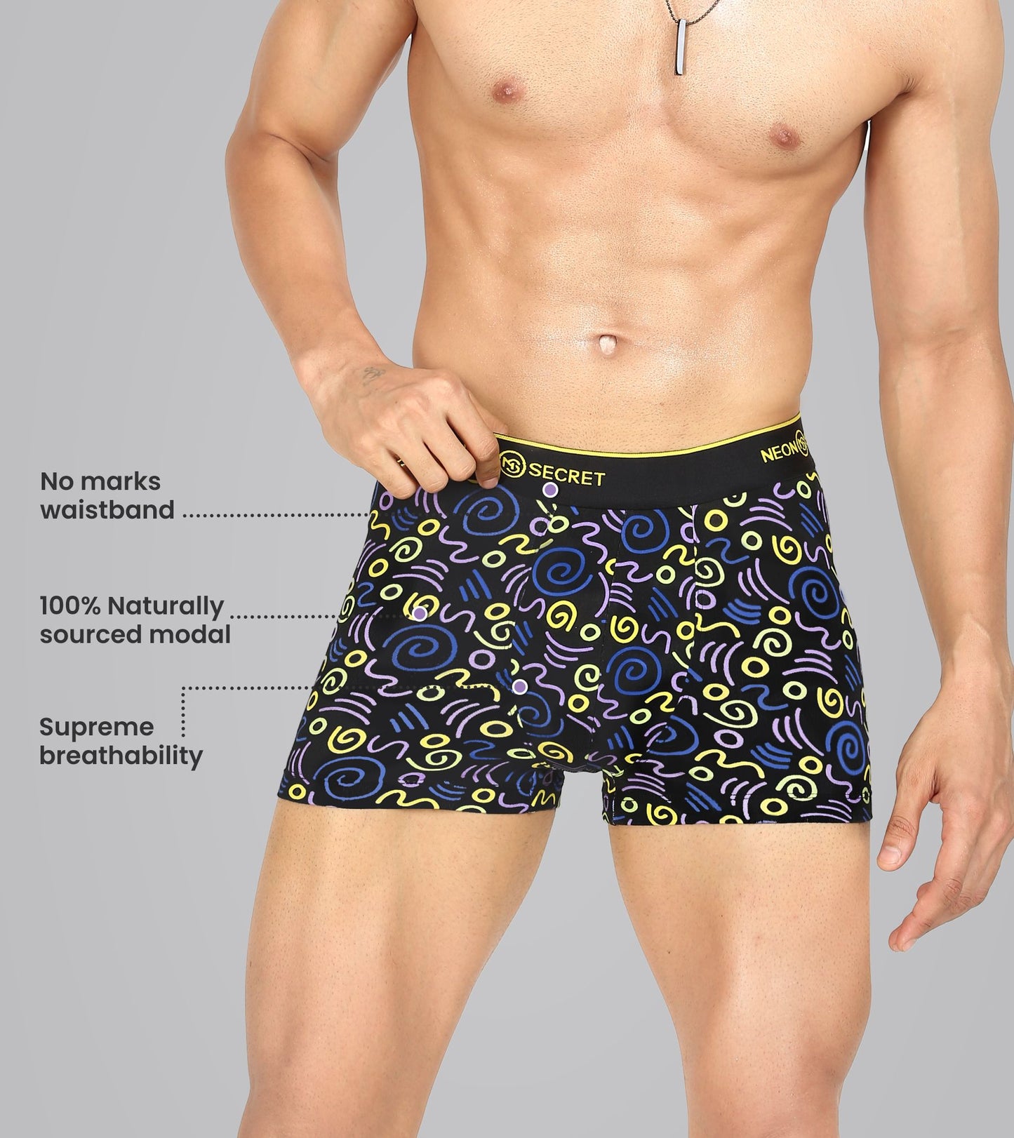 String Micro Modal Men's Trunk Underwear