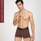 Maroon Zebra Micro Modal Men's Trunk Underwear