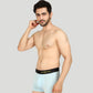 Trendy Ensemble: Martini Blue Trunk and Printed Ocean Arrow Set - Pack of Two