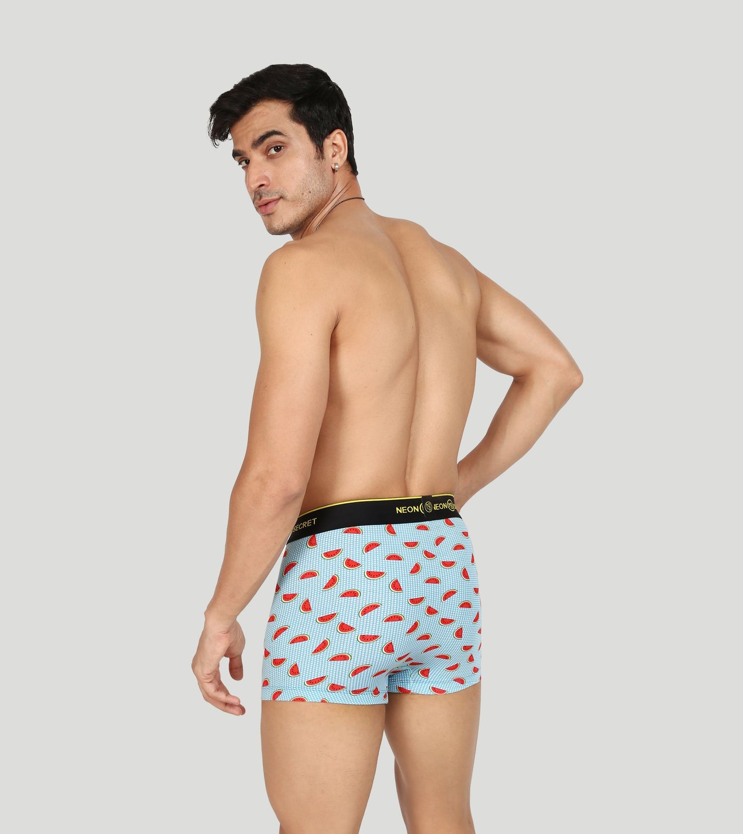 Comfy Combo : Spear Mint & Printed Melon Bom Design Pack of Two