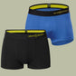 Micro Modal Antibacterial Trunks- Pack of 2 (Midnight Black and Sapphire Blue)