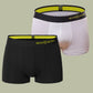 Micro Modal Antibacterial Trunks- Pack of 2 (Midnight Black and Creamy White)