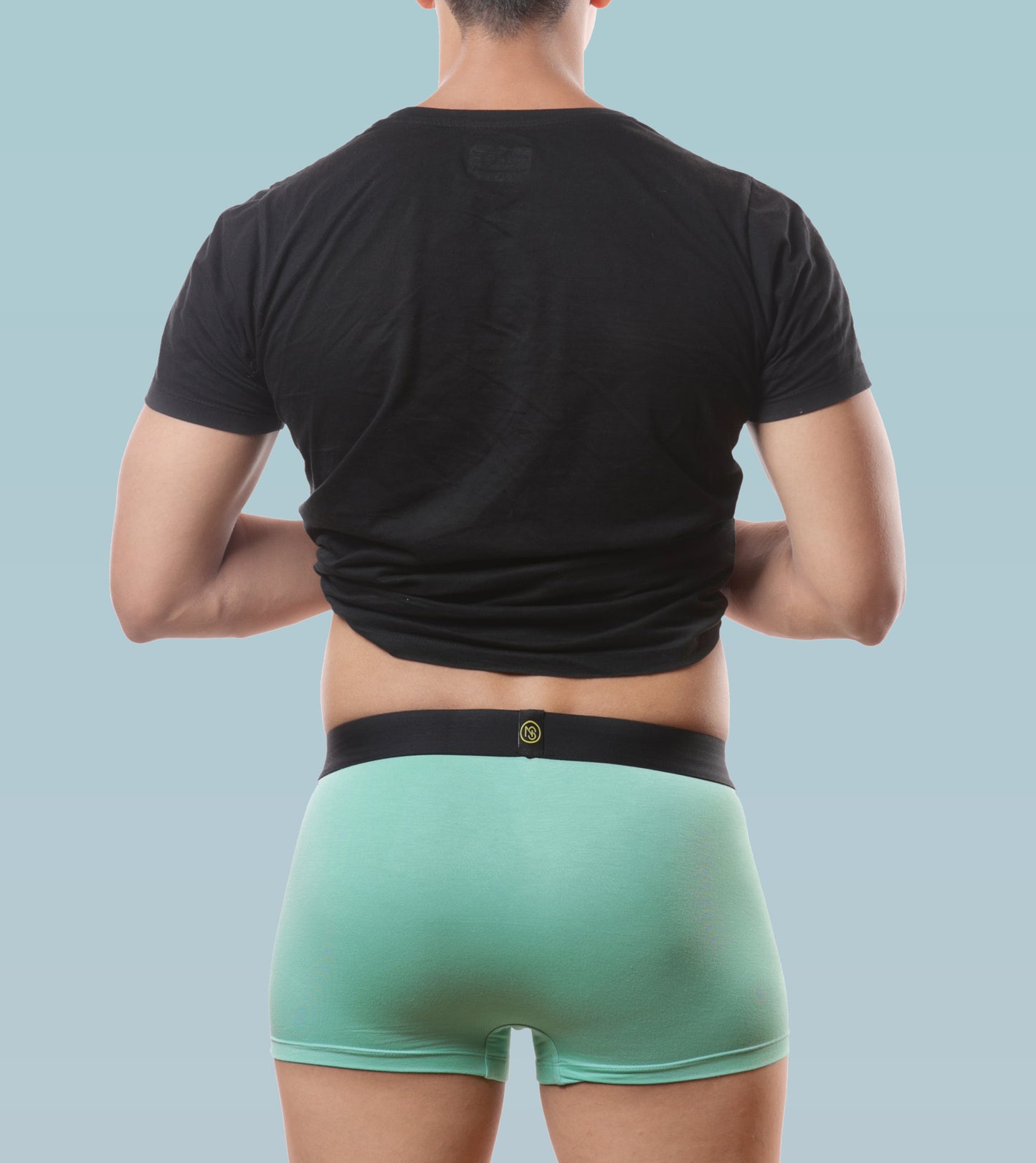 Super comfy Micro-modal Trunk- Pack of 3 (Spear Mint, Martini Blue, Steel Grey)