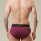 Men's Breathable Briefs- Pack of 3 (Sapphire Blue, Pine Green, Claret)