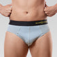 Men's Breathable Briefs- Pack of 3 (Milky White, Martini Blue, Spear Mint)