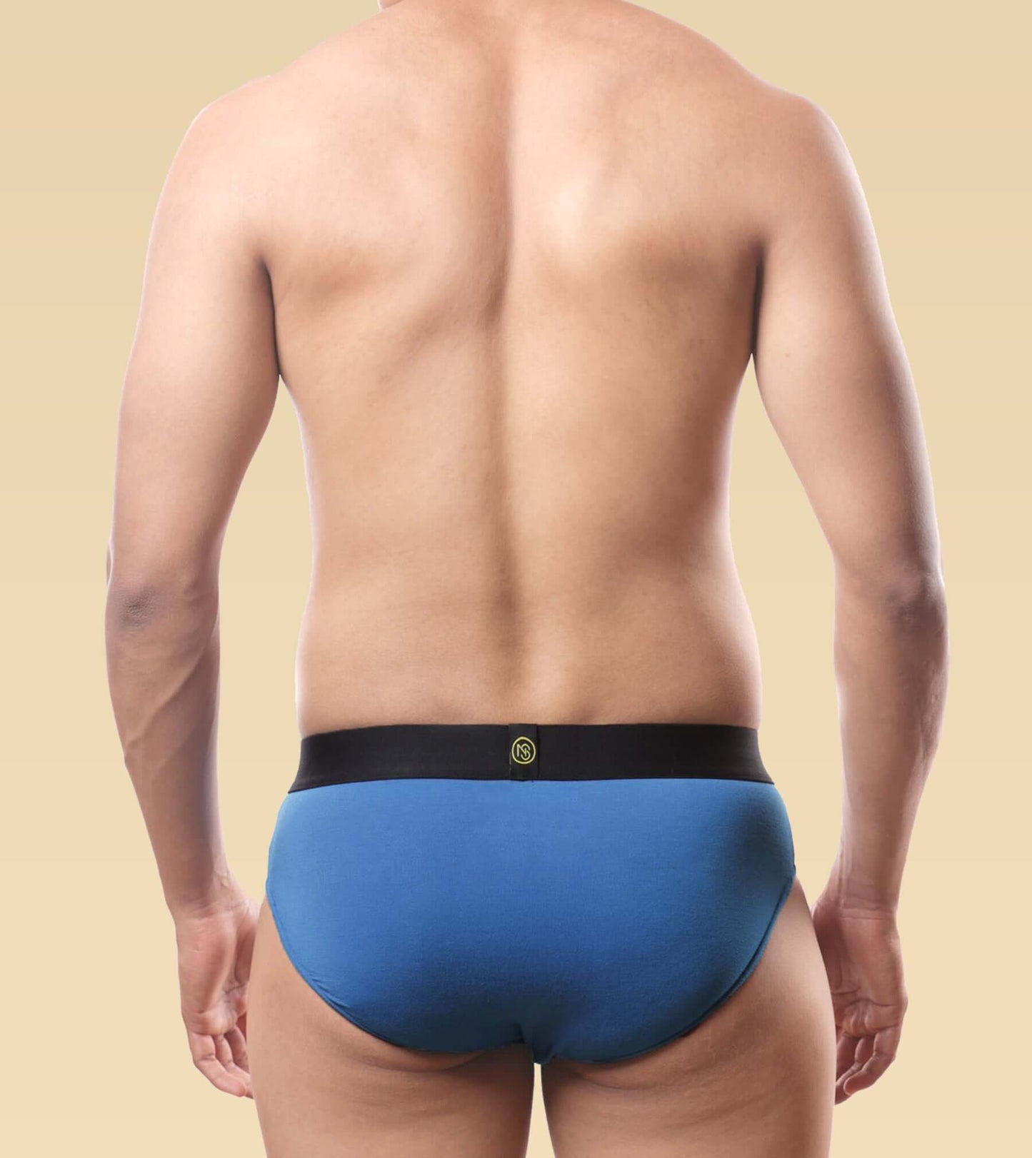 Micro Modal Anti-odor Briefs- Pack of 2( Midnight Black and Sapphire Blue)